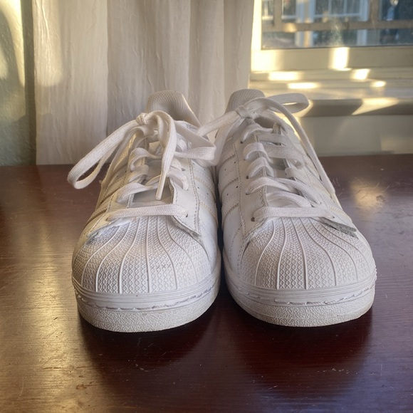 Adidas Superstar White Size W8 Shelltoe Leather - Picture 5 of 11